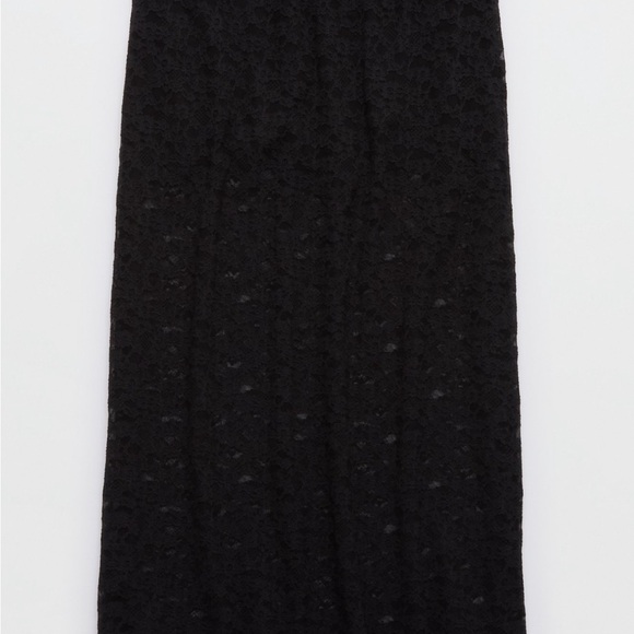 Aerie Black Lace Maxi Skirt - Picture 3 of 5